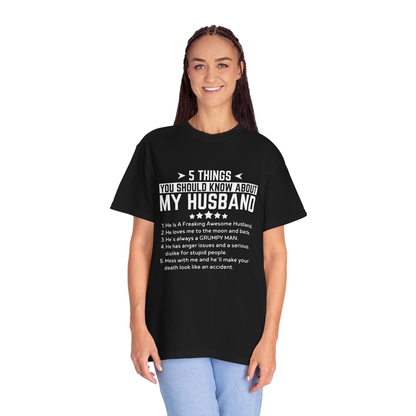 For Wife | Unisex Garment-Dyed T-shirt