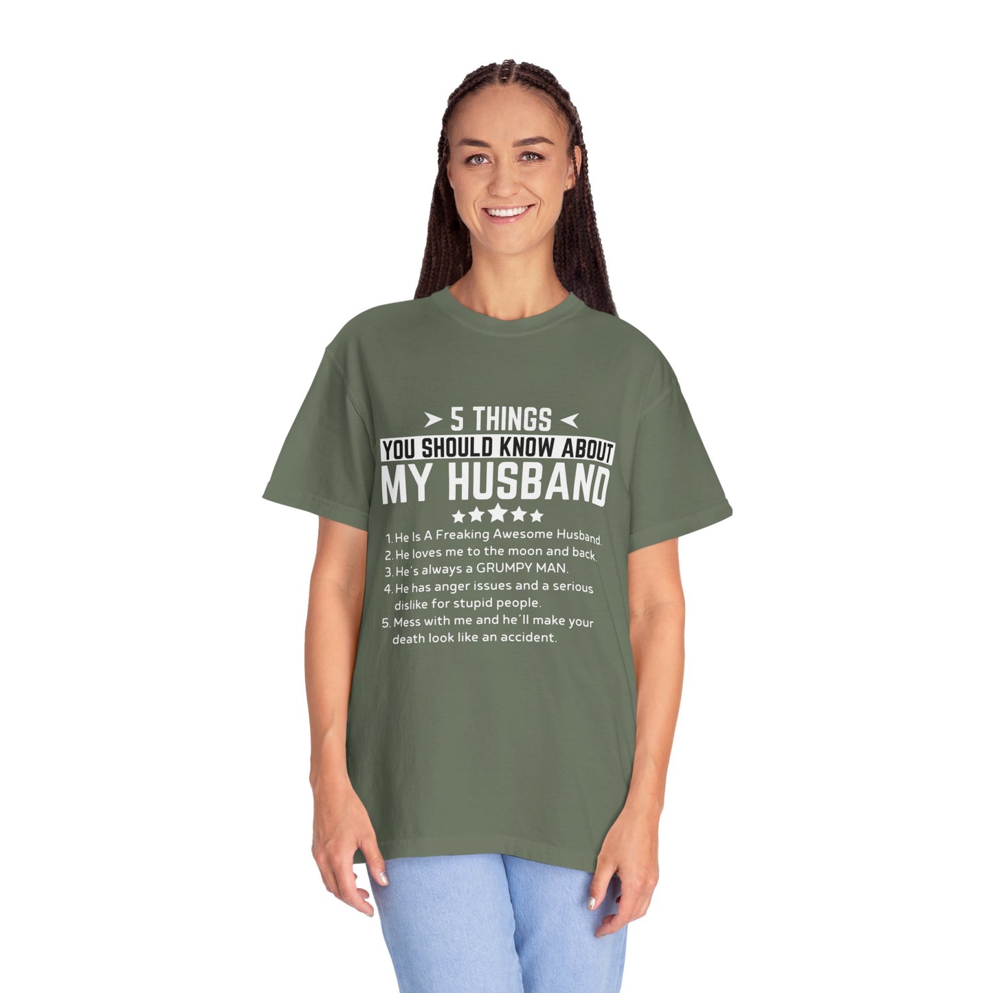For Wife | Unisex Garment-Dyed T-shirt